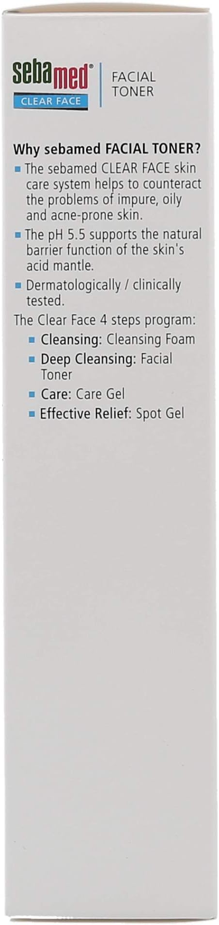 sebamed deep cleansing facial toner
