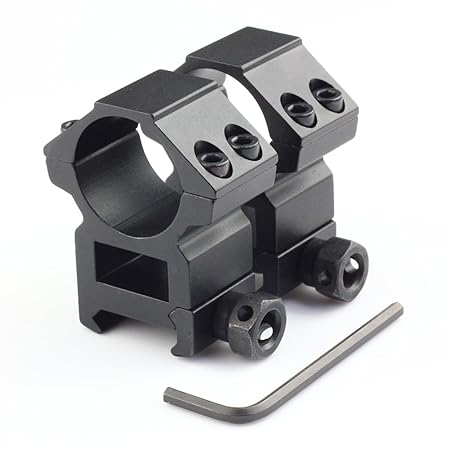 VERY100 2pcs Zielfernrohr Montage 25,4mm (1“) 21mm Weaver Picatinny Schien