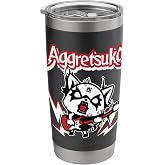 Aggretsuko Rocker Rage Tee Shirt Stainless Steel Insulated Tumbler