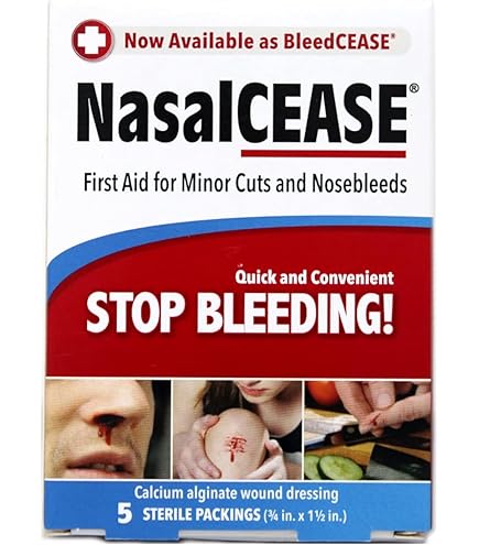 Nasalcease FirstAid Nosebleeds, 0.75 Ounces Box by NasalCEASE