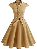 Dressystar Vestido Vintage De Los Años 50 Y 60 Para Mujer, Vestido De