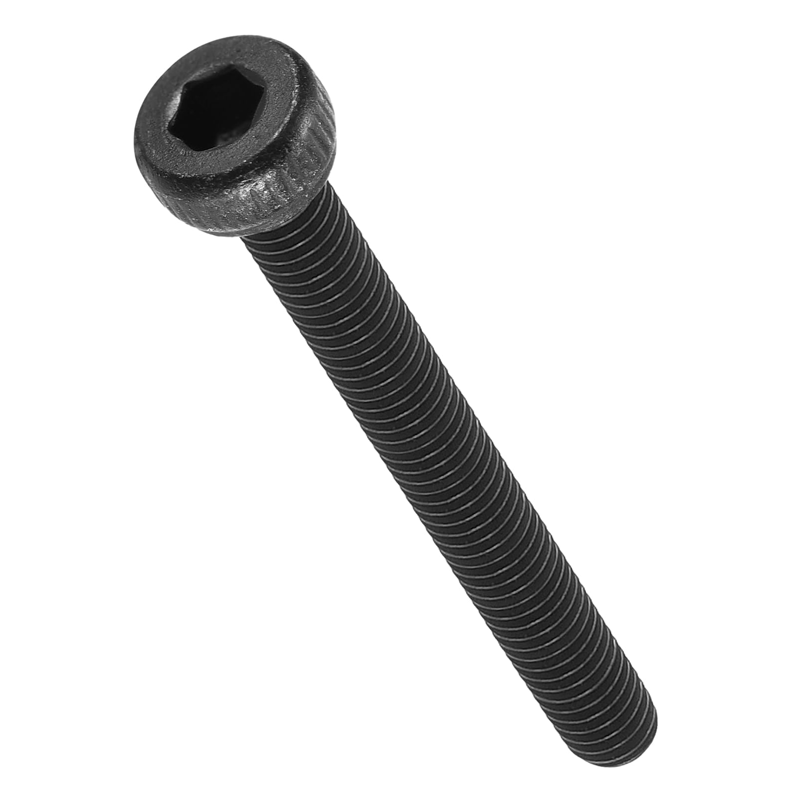 METALLIXITY Socket Head Cap Screws(M2.5-0.45x22mm)50Pcs, Carbon Steel Allen Socket Drive DIN912/ISO4762 Metric Oxide - Machine Grade 12.9 Internal Hex Screw UNC Coarse, Black — image 1