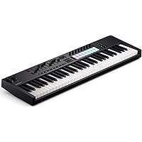 Novation Launchkey 61 [MK4] – 61 key Semi-Weighted, USB, MIDI Keyboard Controller with DAW Integration. Chord & Scale Modes, 
