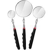 Copkim 3 Pieces Telescoping Inspection Mirror