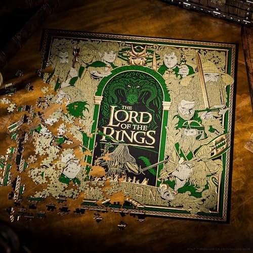Puzzle multidimensionnel Le Seigneur des Anneaux (1000 pièces)