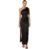 Petal & Pup Womens Nadia One Shoulder Maxi Dress