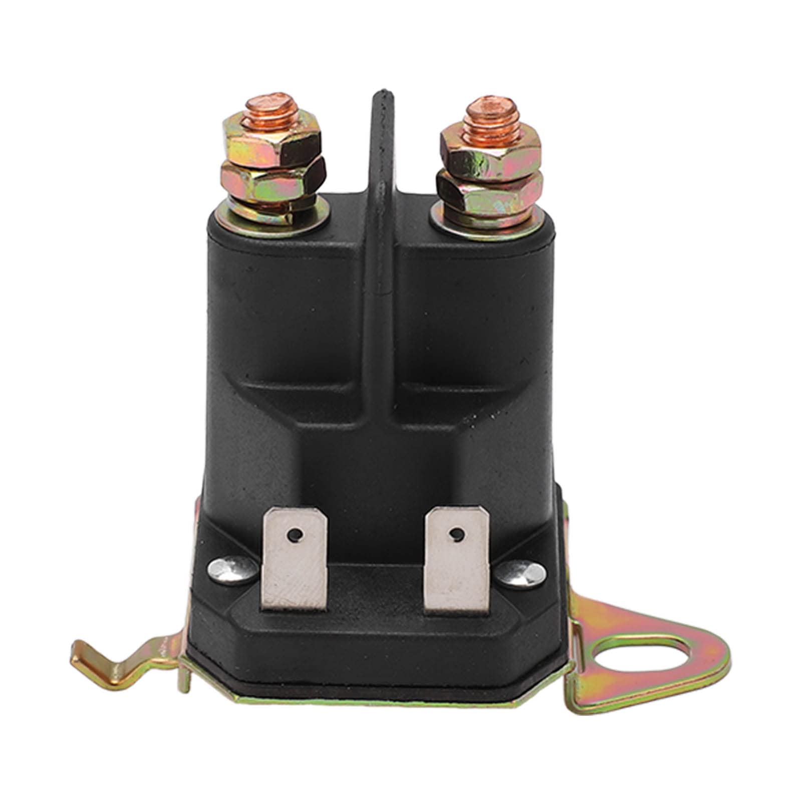 Starter Solenoid 12V 100A 4 Terminals 532192507 Starter Solenoid Relay Replacement Lawn Tractor Starter Solenoid for Husqvarna 762-1261-211-51 762-1261-211-50