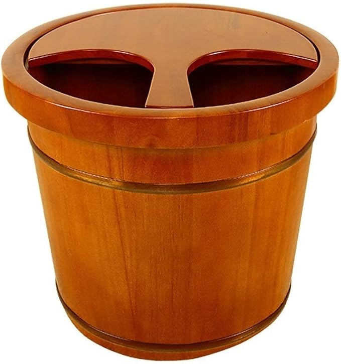 Wooden Foot Bath Barrel Foot Spa Bucket Foot Washing Barrel