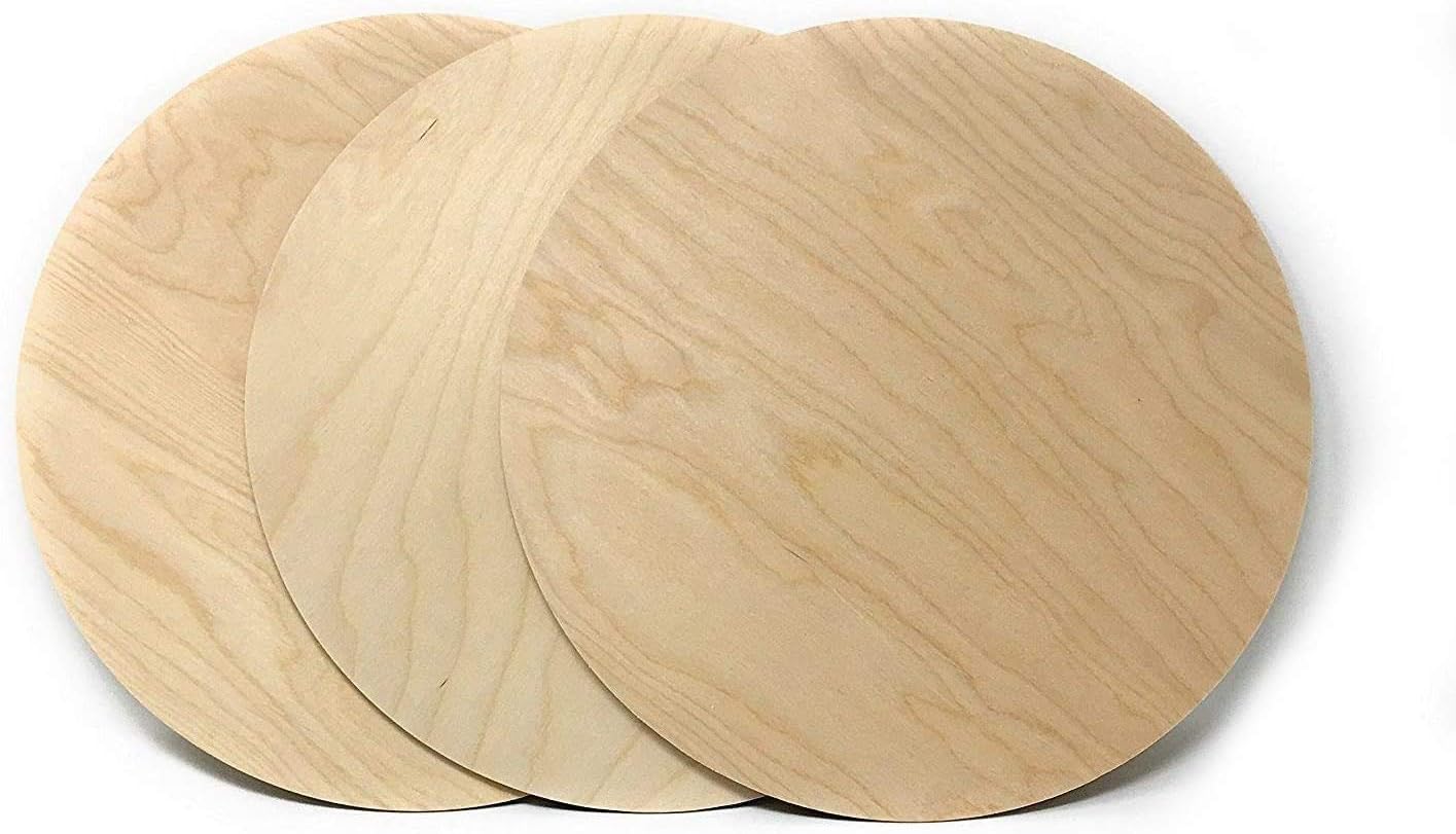 12 Birch Wood Rounds Door Hanger Blanks Baltic Birch Plywood Unfinished