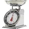 Taylor Mechanical Kitchen Food Scale with Bowl, Weighs Up to 11lbs, Measures in Grams and Ounces, Analog Cooking Scale for Ba