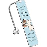 Funny Bookmarks Cat Gifts for Women Cute Book Marks for Reading Kids Halloween Bookish Bookmarks for Book Lovers Christmas Bookish Items Gifts for Book Club Stocking Stuffers for Teen Girls Cat Lovers