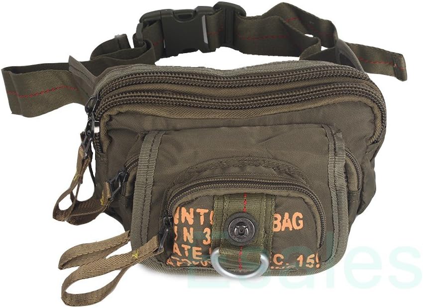 Innturt Nylon Waist Bag Fanny Pack Sling Multi-Pockets