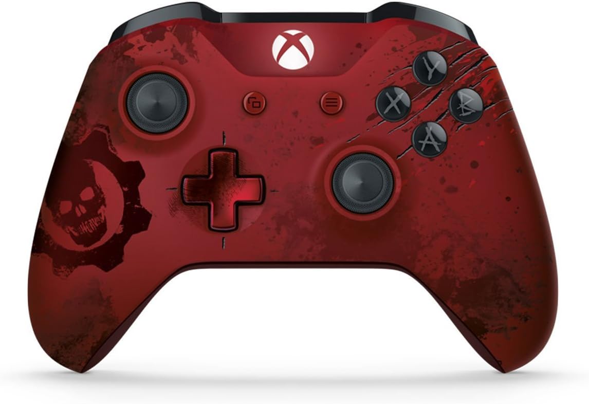 Xbox Wireless Controller - Gears of War 4 Crimson Omen Limited Edition (Certified Refurbished)
