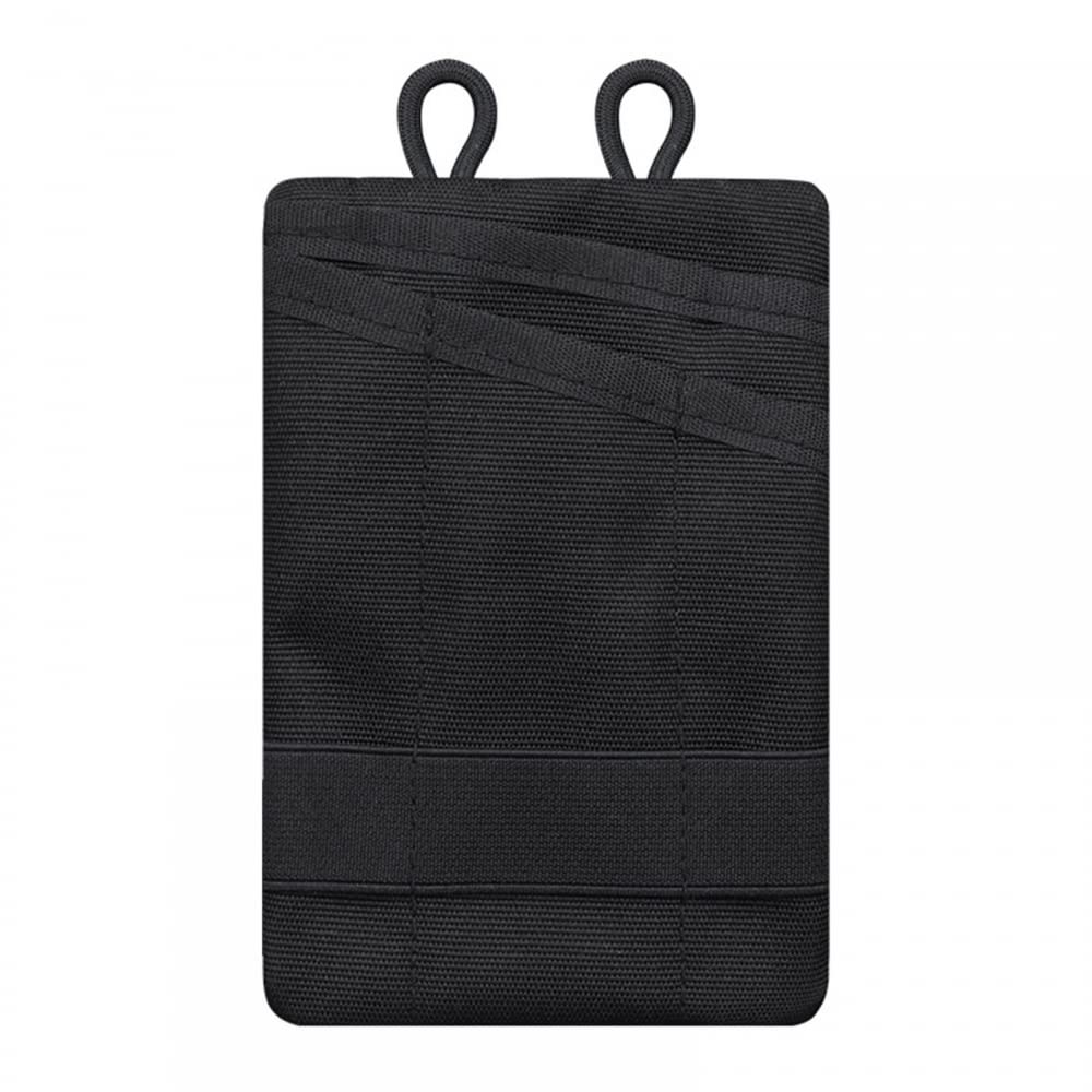 Tactical EDC Tool Bag, 3.7 * 5.7" Oxford Tactical Card Key Storage Pocket Pouch for Hiking Fishing Cycling Hunting