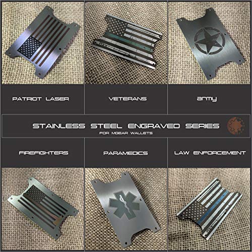 MultiWallet 2 Large Toolcard Edition. Holstex Tactical Wallet Carbon Fiber Texture. Multi tool and money clip.