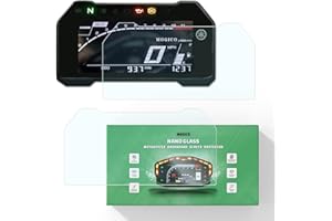 Mogico Nano Glass Dashboard Screen Protector Kit for Yamaha YZF-R7 2022+ Motorcycle TFT Screen Saver Film (2x Ultra Clear, Anti-Scratch, Bubble Free)