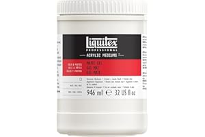 Liquitex Professional Matte Gel Medium, 946ml (32-oz)