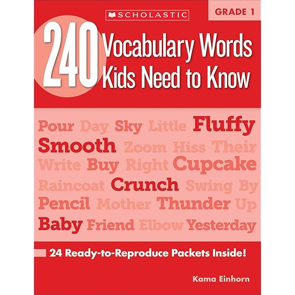 Amazon.com: 240 Vocabulary Words Kids Need to Know: Grade 2