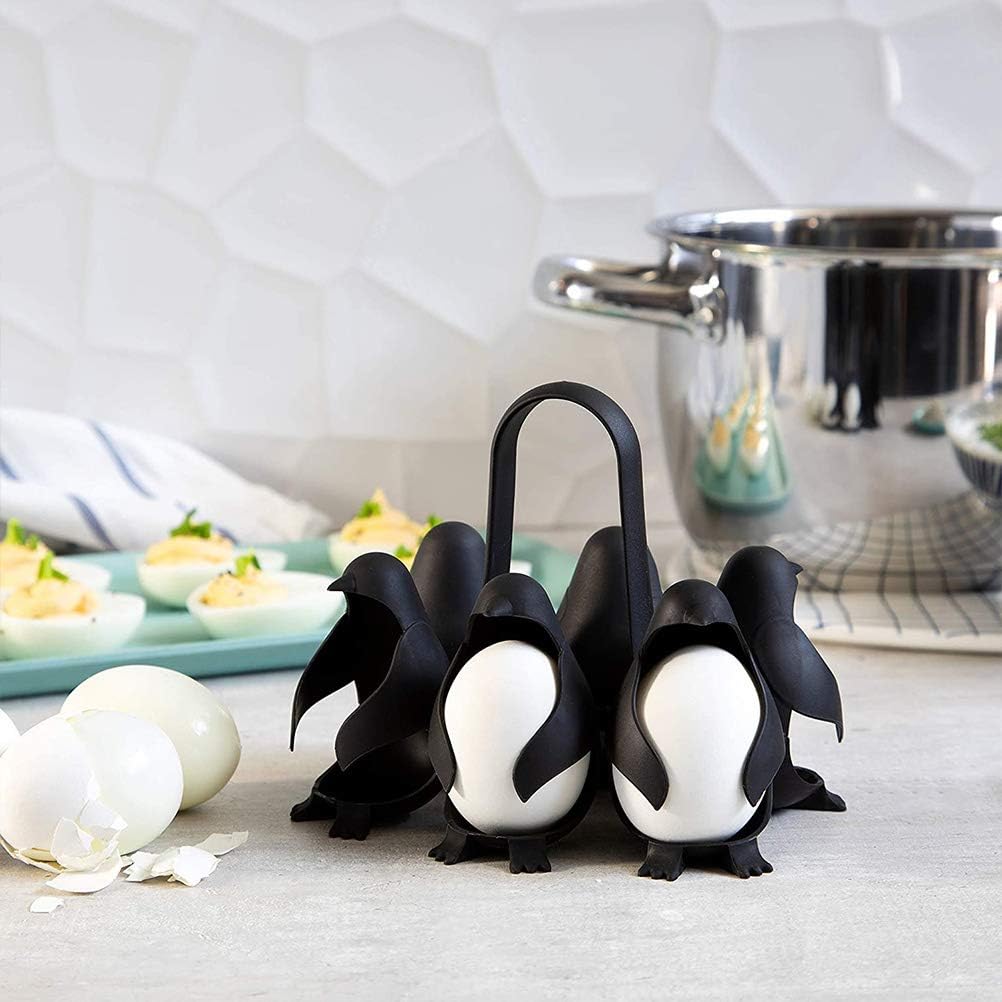 for Making Soft or Hard Boiled Eggs SAMTITY Egg Cooker Boiler PenguinShaped Boiled Egg Cooker