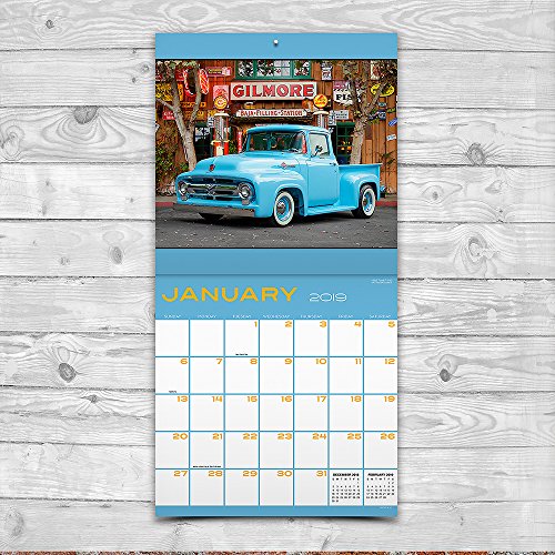 2019 Classic Cars Wall Calendar - Thumbnail 4