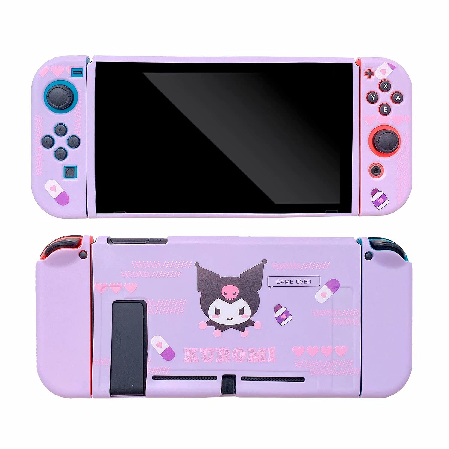 Protective Case for Nintendo Switch,Cute Kawaii Cartoon