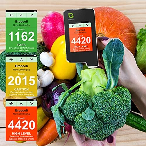 G Instant Read Digital Fresh Meat,Fruit,Vegetable Nitrate Tester & Meter Combo for Food (Black) 2FB - Image 4