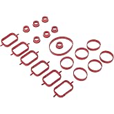Partuto Intake Inlet Manifold Gaskets Seals for BMW X5 2009-2013 3.0L for BMW 335D 2009-2011 3.0L Engine Intake Manifold Gasket Replaces No.11612246945/11617790198