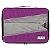 BAGSMART Travel Packing Cubes 3 Sets Luggage Packing Organizer for Carry-on Accessories, Purple