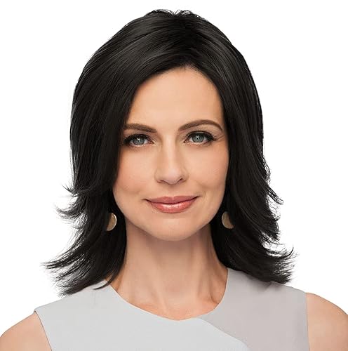 Top Perfect Hair Topper Color GL 2-6 BLACK COFFEE - Gabor Wigs 10" Long Clip In Flexlite Synthetic Conceals Thinning Hair - Amazon deal for $49.98