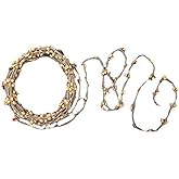 CWI Gifts Pip Berry String Garland, 18-Feet, Old Gold