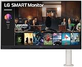 LG 32SQ780S-W Smart Monitor 32 inch Display Built-in Streaming Apps view 3