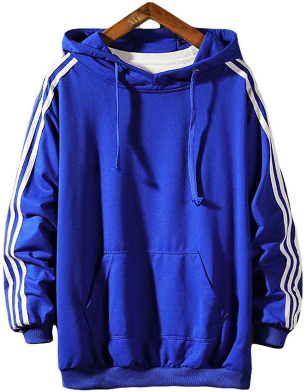 Hooded Sweater Solid Color Fashion Casual Jacket Sweatshirt cottonsweatshirtsformensupremesweatshirtmenssweatshirtssweatshirtssweatshirt menpastel Sweatshirt Blue 3XL