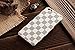 HeiL iPhone6s Plus TPU (Fast US Deliver Guarantee Fulfilled by Amazon) New Elegant Luxury PU Leather Checker Pattern Classic Style Cover Case For Apple iPhone6/6s PLUS 5.5