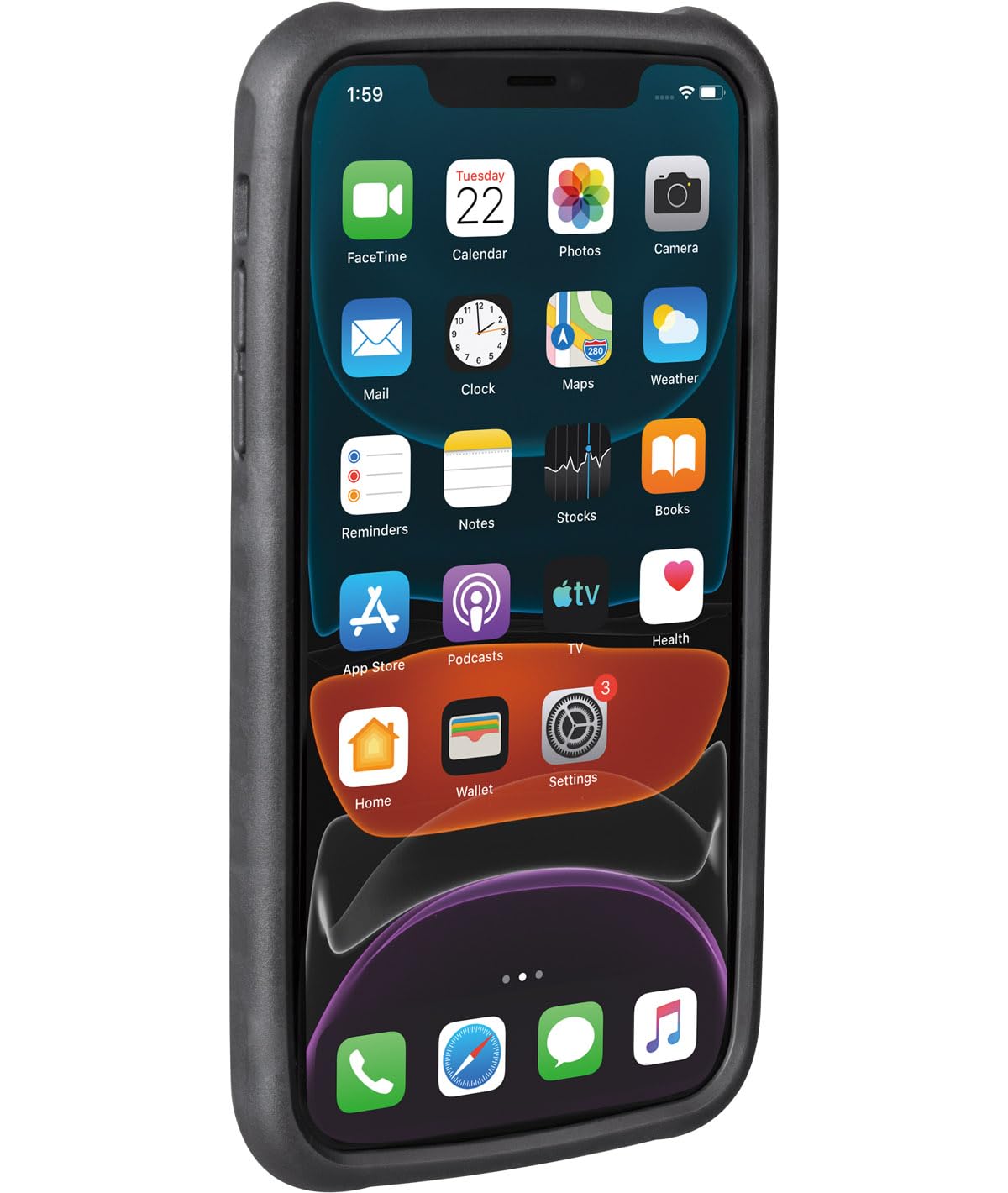 Topeak Ridecase iPhone 11 with Mount, Black