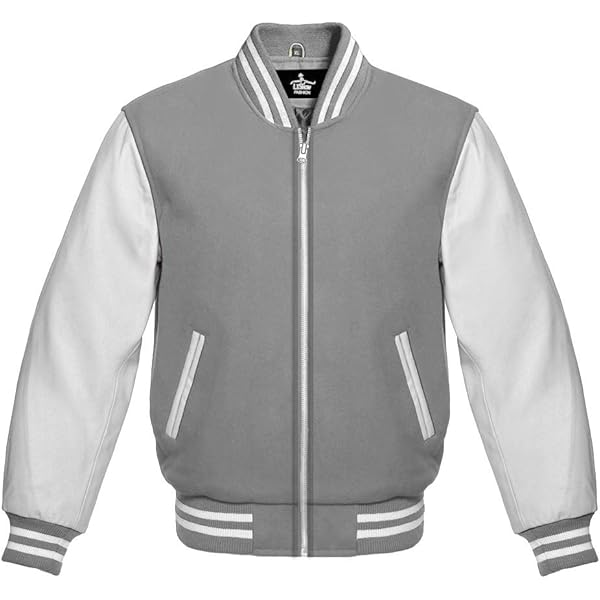 Lishow Fashion Varsity Jacket Baseball Letterman Bomber School