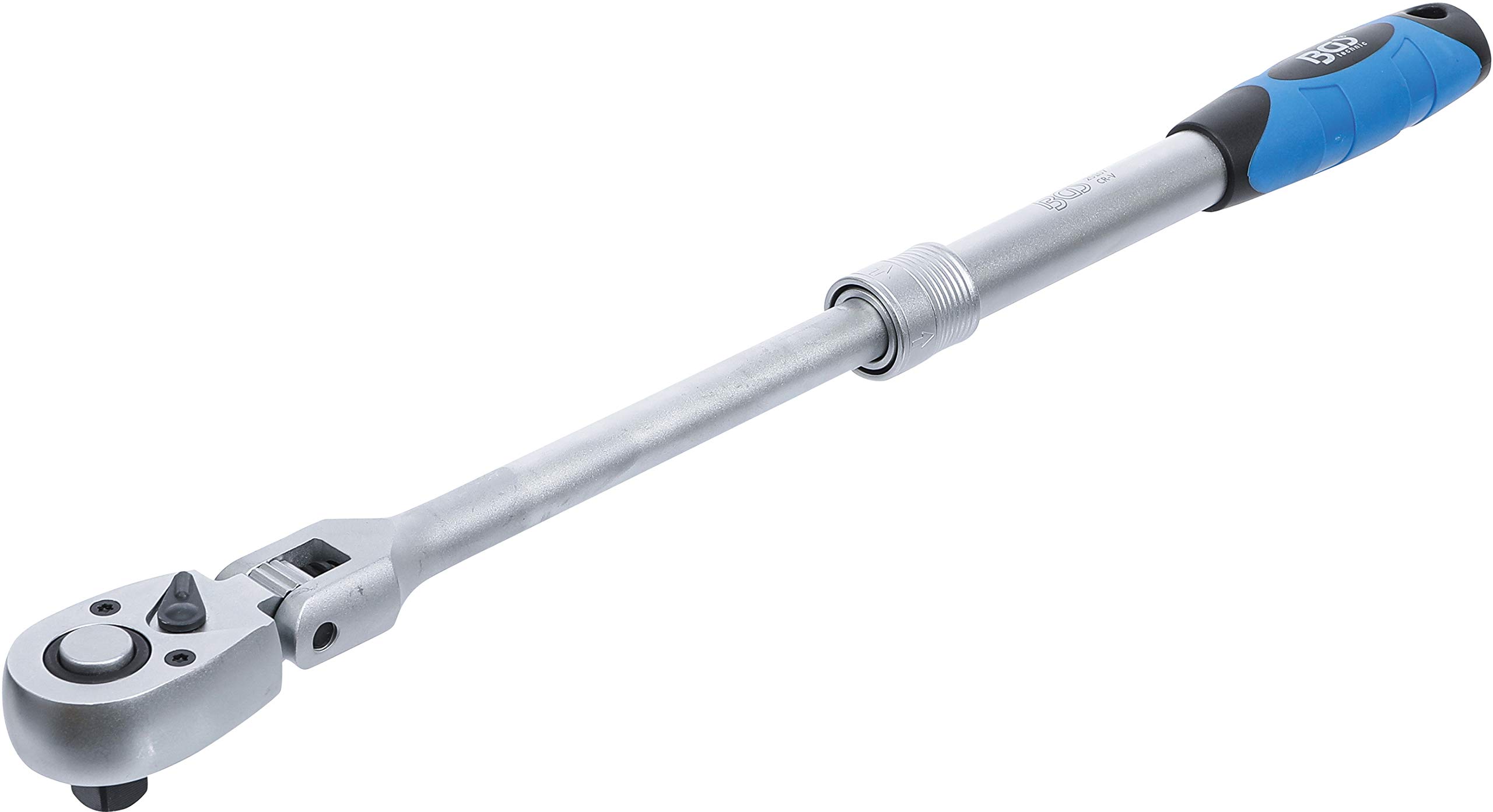 BGS 25107 | Reversible Ratchet, extendable, bendable | 12.5 mm (1/2") | 345 - 495 mm