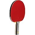 Killerspin KIDO 7P RTG Premium Table Tennis Racket Professional, ITTF-Approved, Wooden Hard Paddle, Dual-Colored in Red/Black