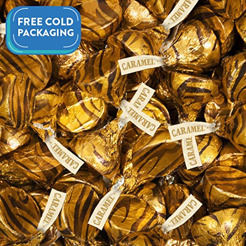 Bulk Chocolate Caramel HERSHEY'S KISSES 3 lb