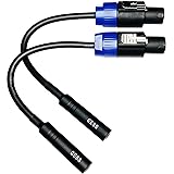 CESS-025 1/4 TS Female to Speakon Speaker Cables