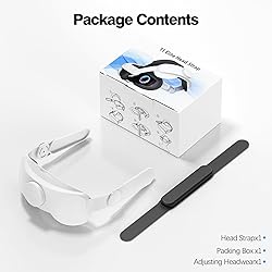 VZNEK Head Strap Compatible with Oculus Quest