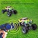 Theefun 2.4GHz 4WD RC Graffiti Rock Crawler with Lights Dual Motors Rechargeable 1:16 Scale Monster Truck Off-Road RC Car (Vary in Doodle Style)