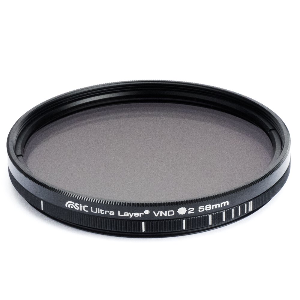 STC 58mm Variable Neutral Density Multi-Coated Filter, ND2-1024