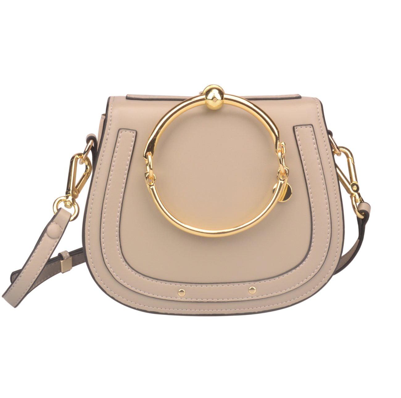 purse with bracelet handle