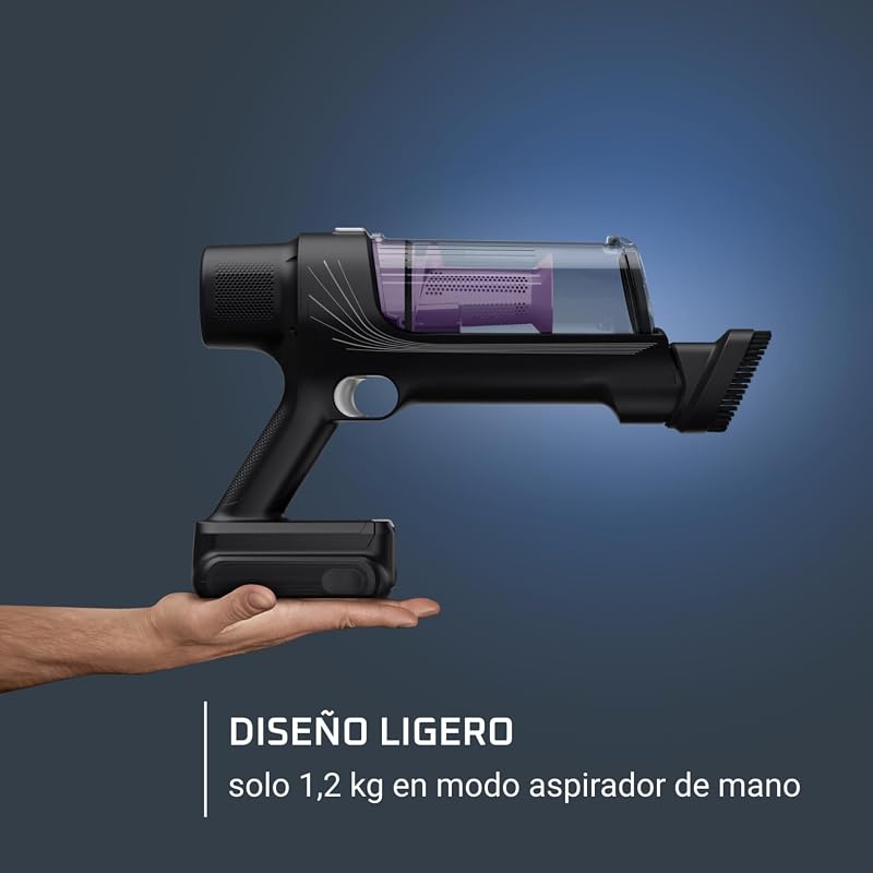 Rowenta x-pert 7.60, aspirador de vassoura sem fio, potente, muito leve, bateria de longa duração, rh6a31wo