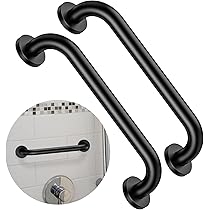 Safety Bars For Seniors Zuext Pack 40 Inch Black Shower Grab