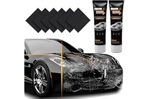 MALOK Car Scratch Remover, 2025 Upgrade Nano Sparkle Cloth - Magic Nano Cleaning Cloth for Deep Scratch Repair, Car Polish & All-Surface Auto Detailing