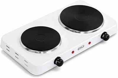 Oypla 2.5KW Electric Portable Kitchen Double Hot Plate