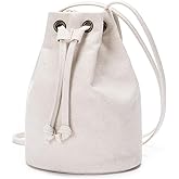 YONBEN Black Drawstring Crossbody Bag Nylon Fabric Large Capacity Organizer Bag with Gold Tone Hardware | Nylon Fabric, Organizer Bag, Gold Tone Hardware