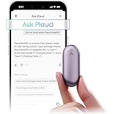 Plaud NotePin Voice Recorder, AI Voice Recorder, App Control, AI Notetaker, AI Transcribe & Summarize, Support 112 Languages,