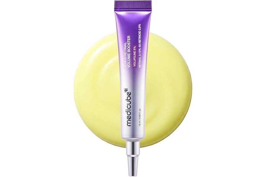 medicube Vita A Retinal Volume Booster Serum, with Volufiline, 4X-Retinoid | Retinal, Volufiline & 4X Retinoid Complex, Pore